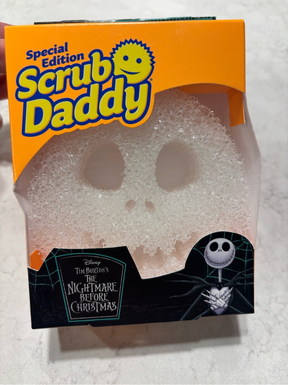 Scrub Daddy special edition nightmare before Christmas-Jack Skellington sponge